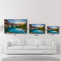 Wallity OGLS-1100 Pintura Decorativa de Vidrio Templado Multicolor 46 x 72 cm